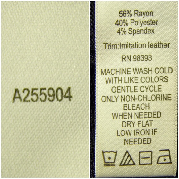 Lisa Rinna Cowl Neck Top with Faux Leather Details - Picture 7 of 8